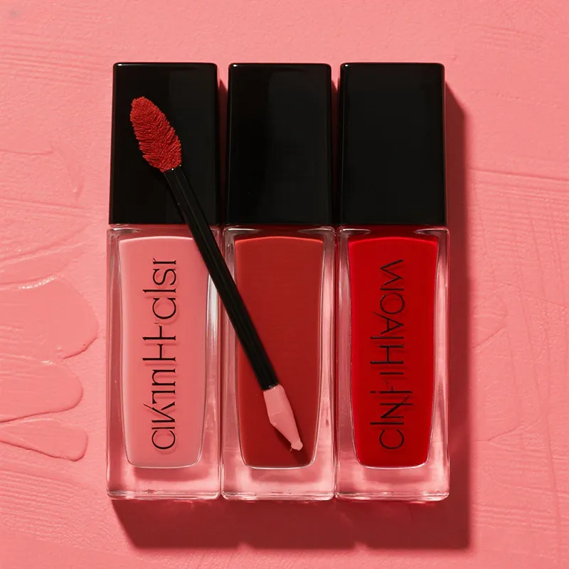 Διαδικασία κατασκευής γυαλιστερού χείλους